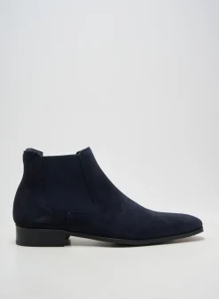 Bottines/boots Yves Saint Clair Bleu Talon Bas