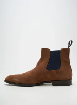 Bottines/boots Yves Saint Clair Marron Talon Bas