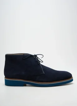 Bottines/boots Yves Saint Clair Bleu Talon Bas
