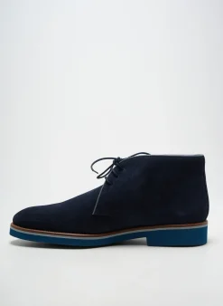 Bottines/boots Yves Saint Clair Bleu Talon Bas