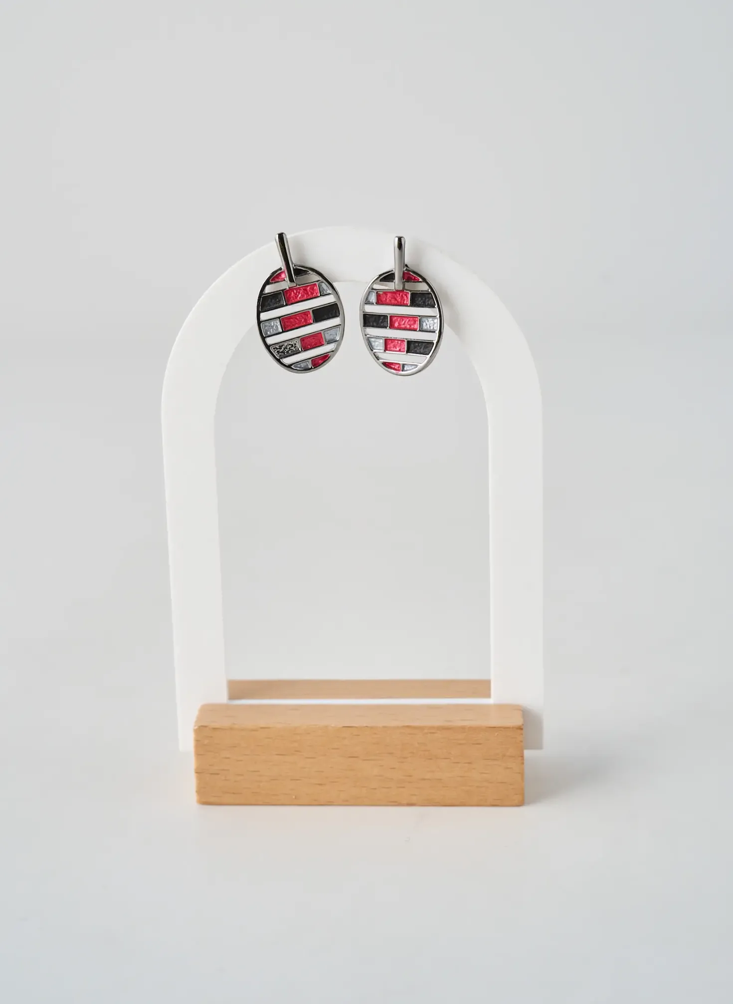 Boucles D’oreilles Alex Arte Gris