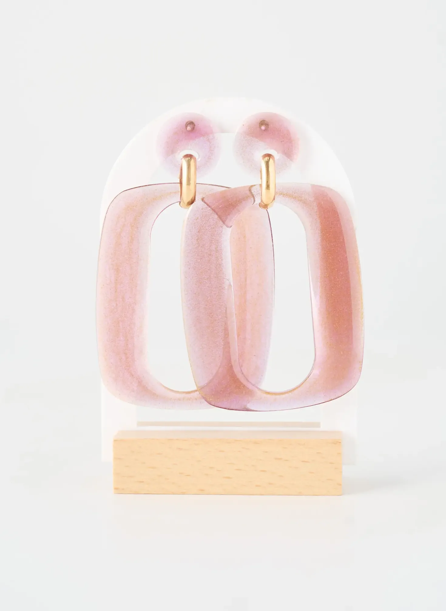 Boucles D’oreilles Blow Rose