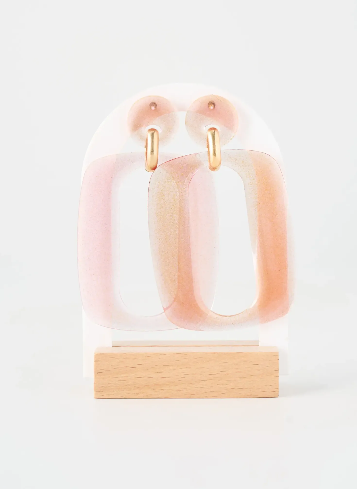 Boucles D’oreilles Blow Rose