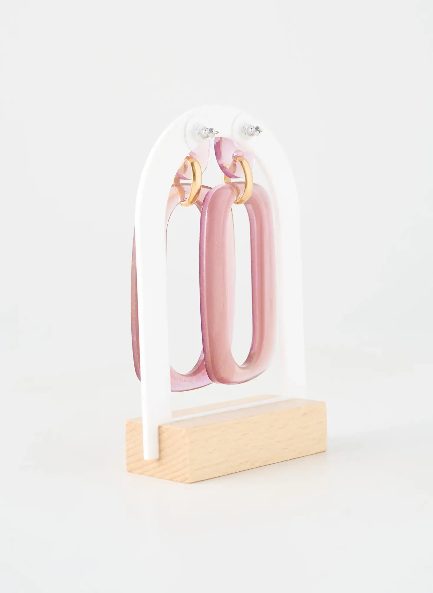 Boucles D’oreilles Blow Rose