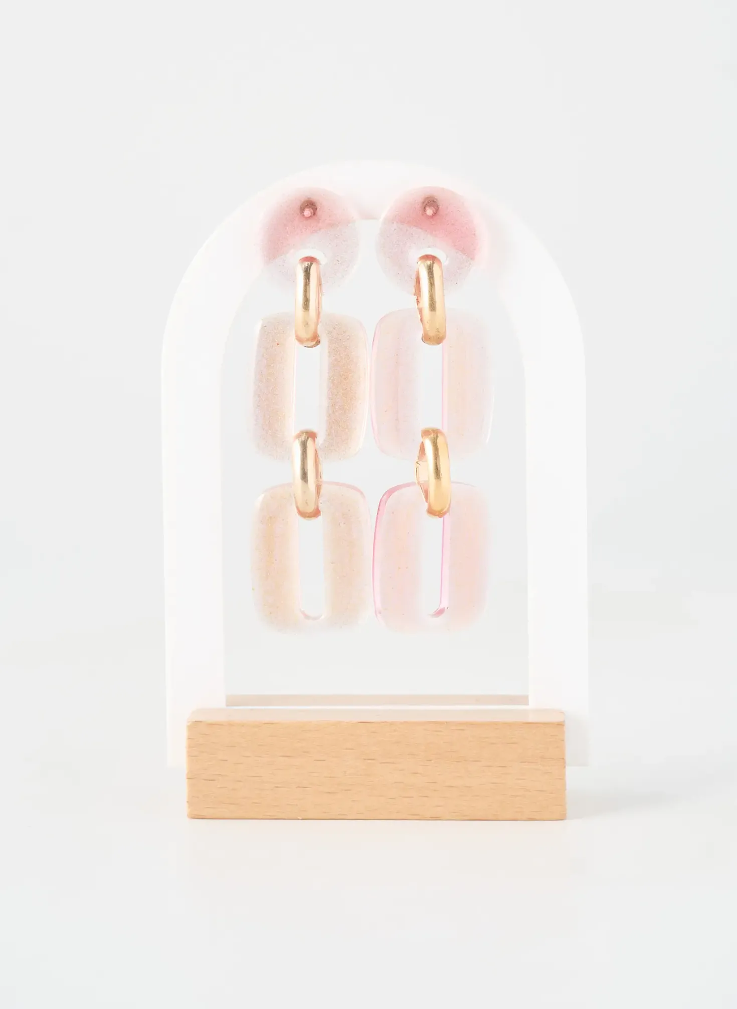 Boucles D’oreilles Blow Rose