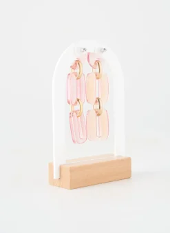 Boucles D’oreilles Blow Rose
