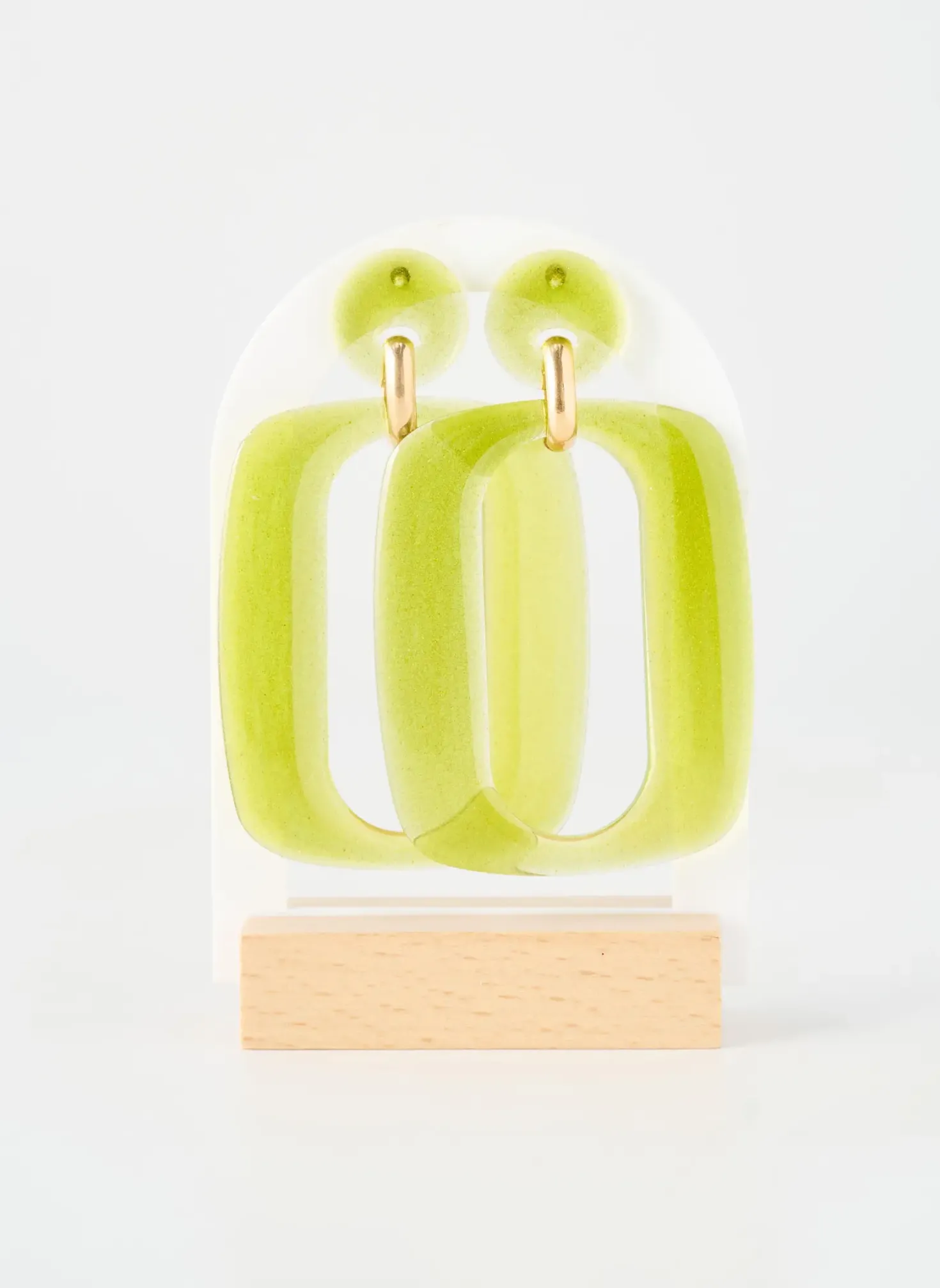 Boucles D’oreilles Blow Vert