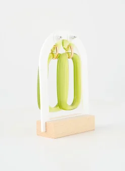Boucles D’oreilles Blow Vert