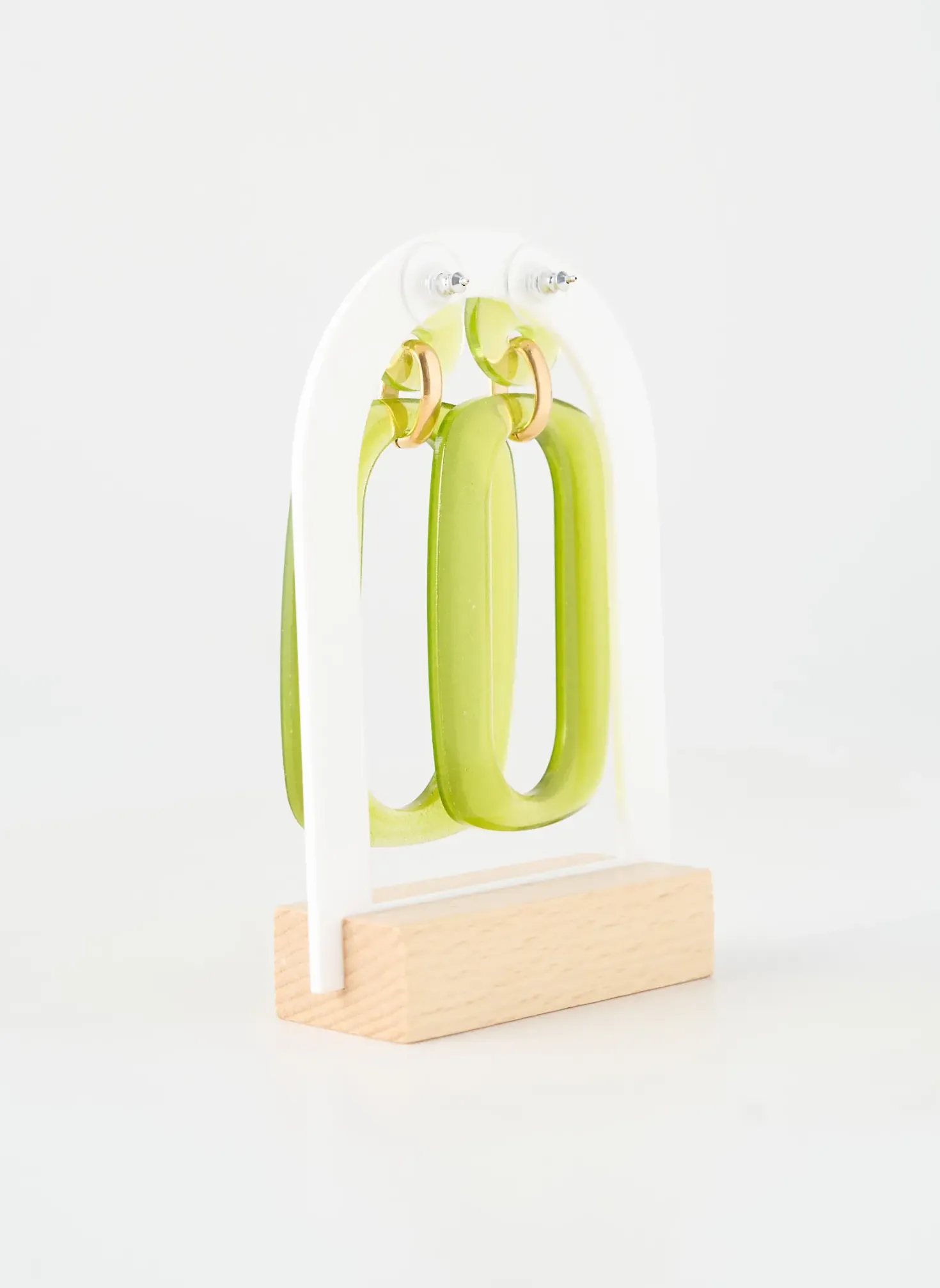 Boucles D’oreilles Blow Vert