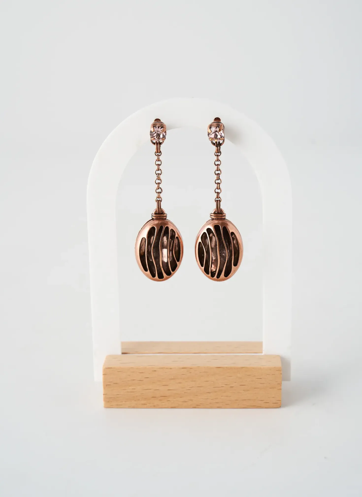 Boucles D’oreilles Konplott Rose