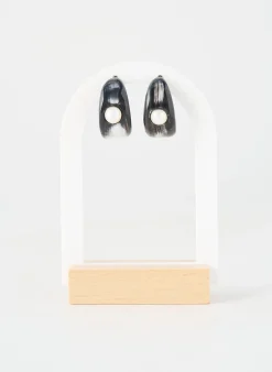 Boucles D’oreilles Soyang Noir