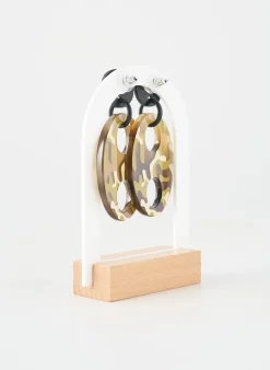 Boucles D’oreilles Soyang Vert