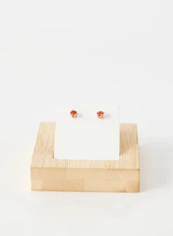 Boucles D’oreilles Tata Gisele Rouge