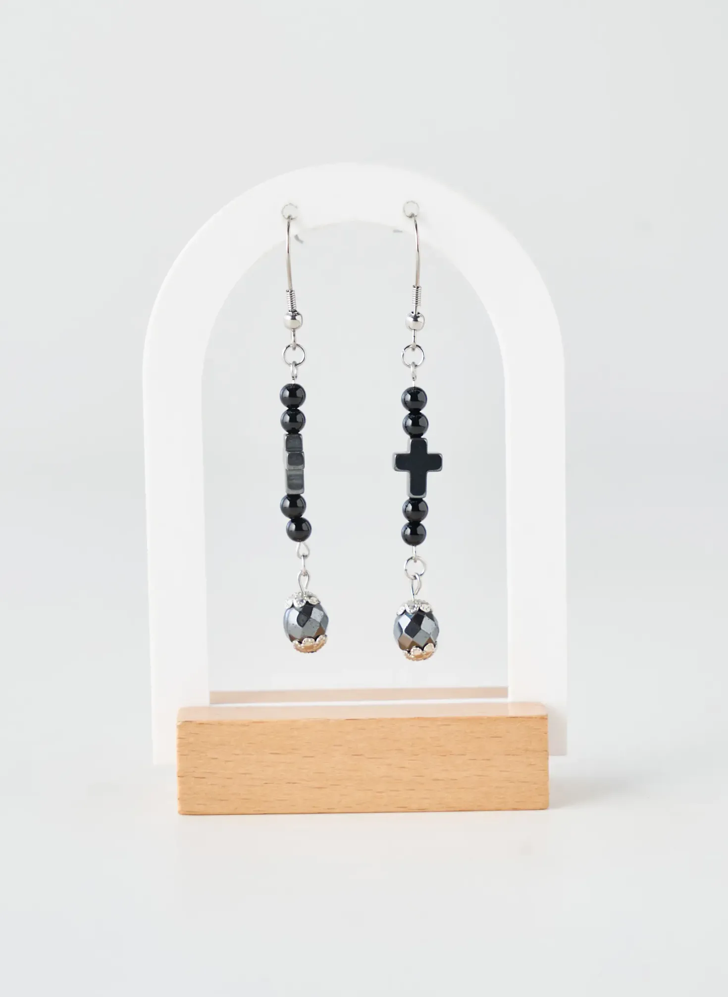 Boucles D’oreilles Tata Gisele Noir