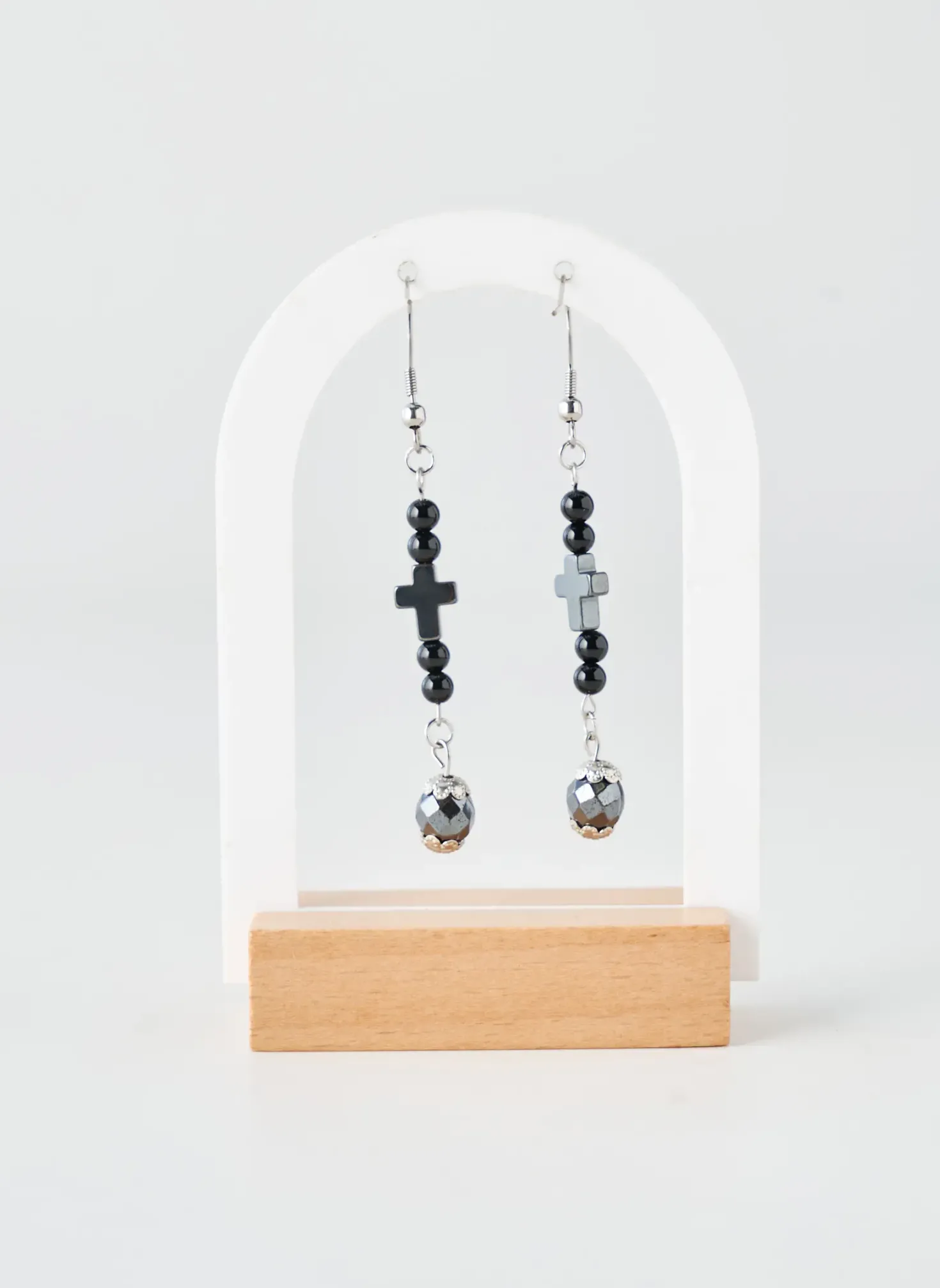 Boucles D’oreilles Tata Gisele Noir