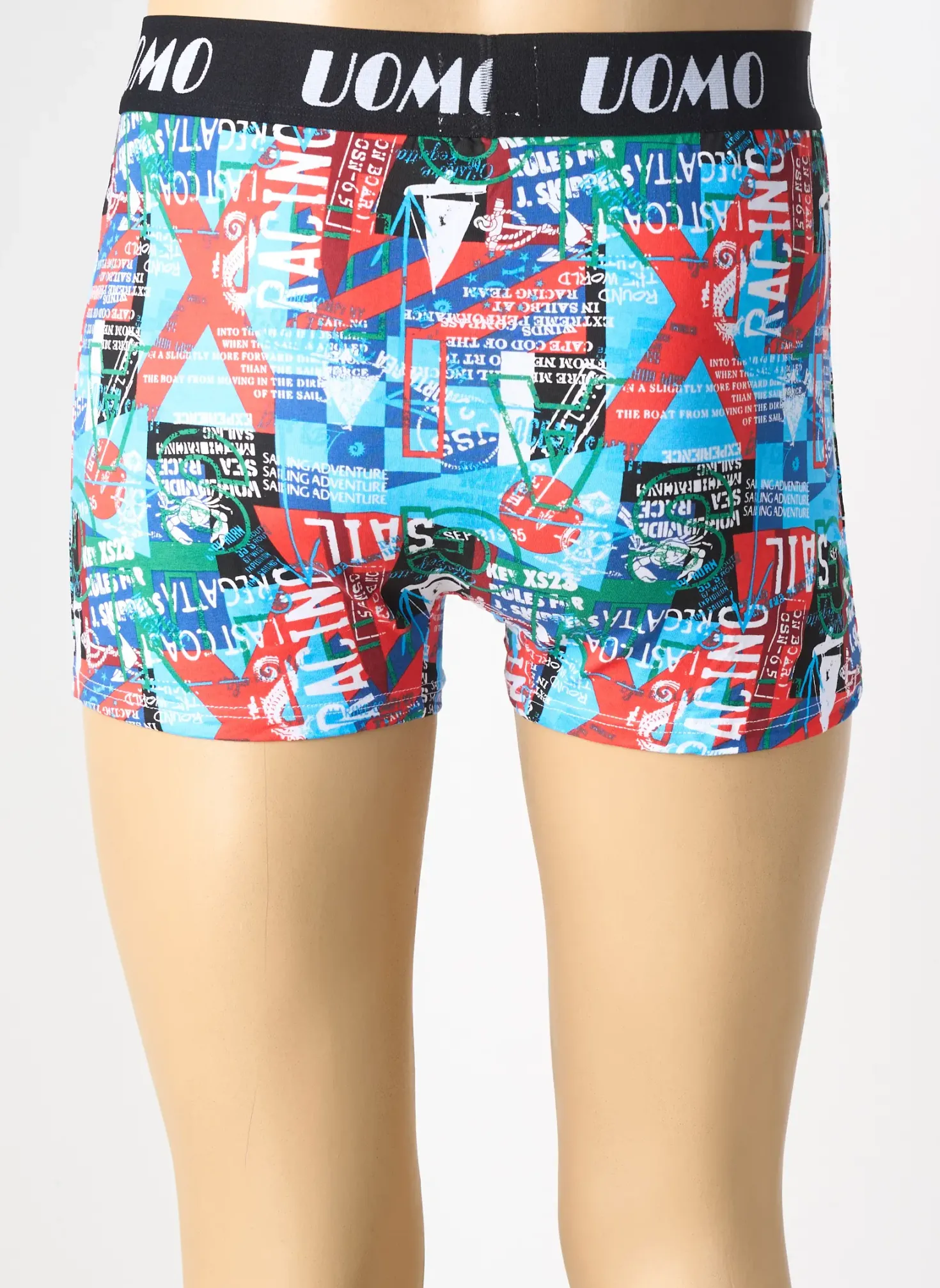 Boxer Crazy Men Bleu