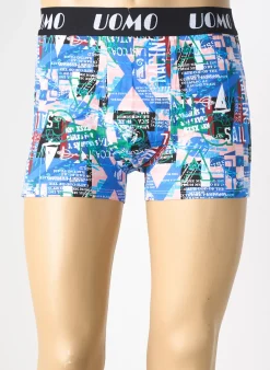 Boxer Crazy Men Bleu