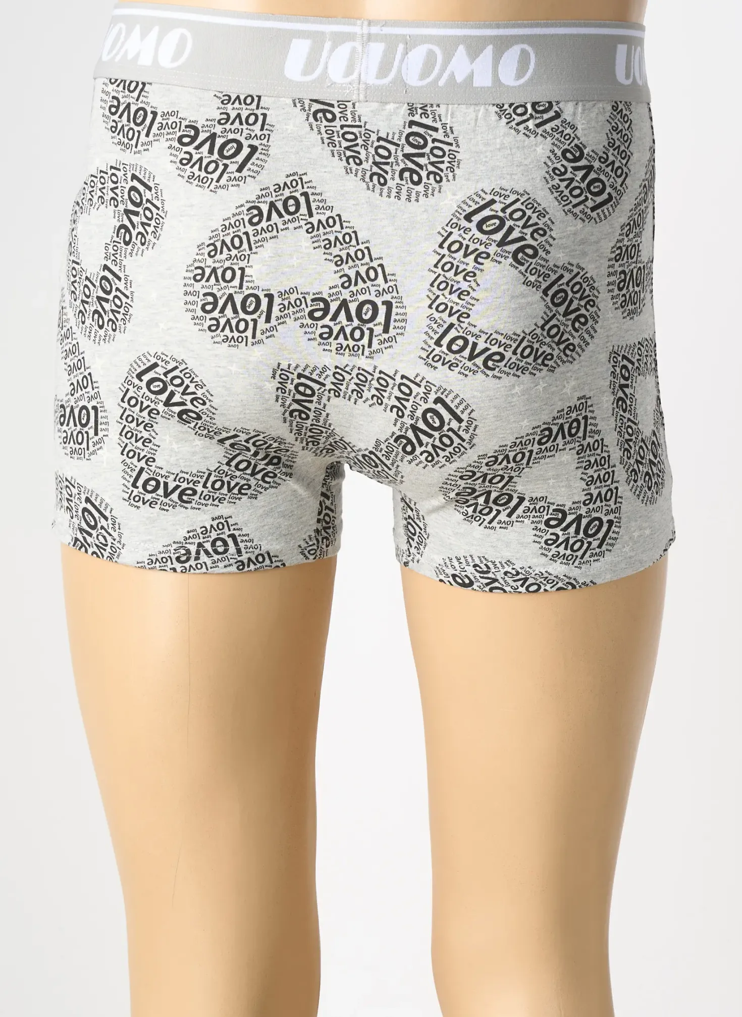 Boxer Crazy Men Gris