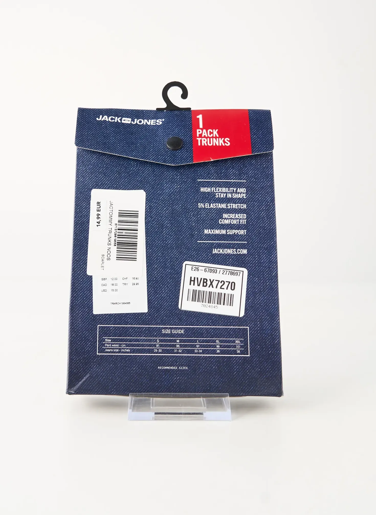 Boxer Jack & Jones Rouge