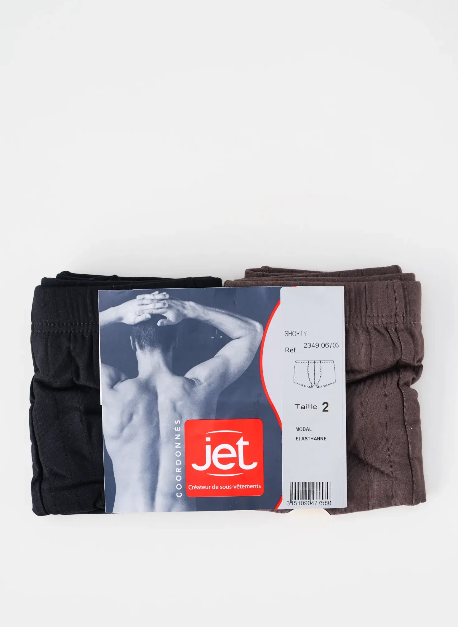 Boxer Jet Noir