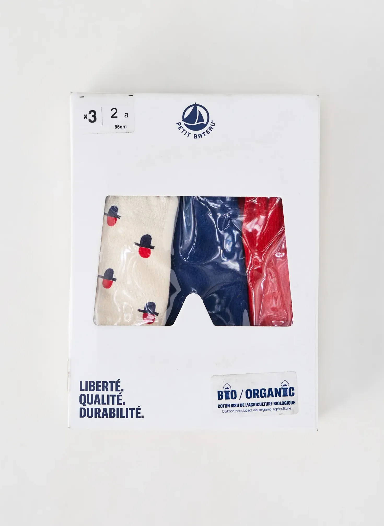 Boxer Petit Bateau Blanc