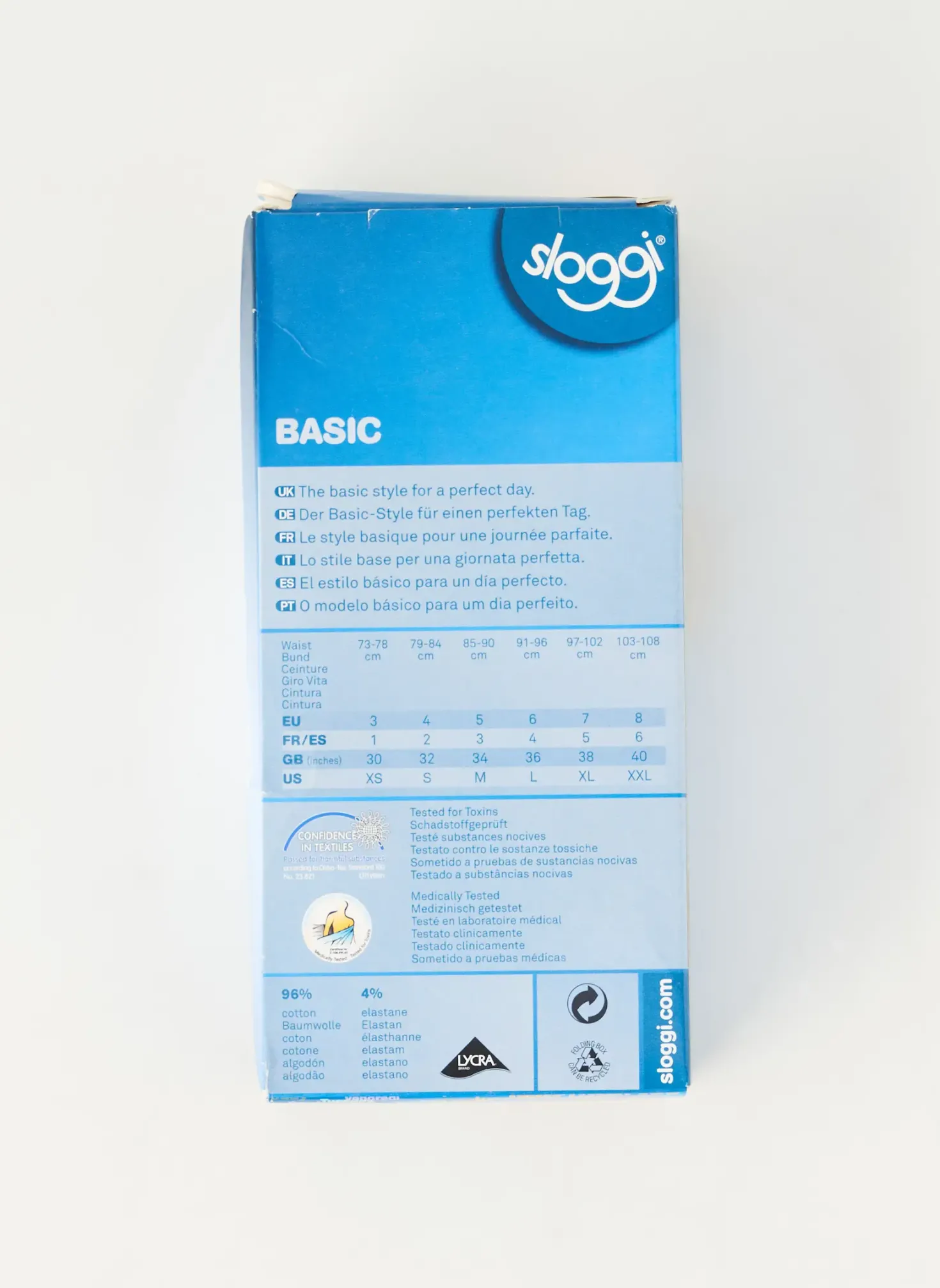 Boxer Sloggi Gris