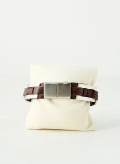 Bracelet Freesia Marron