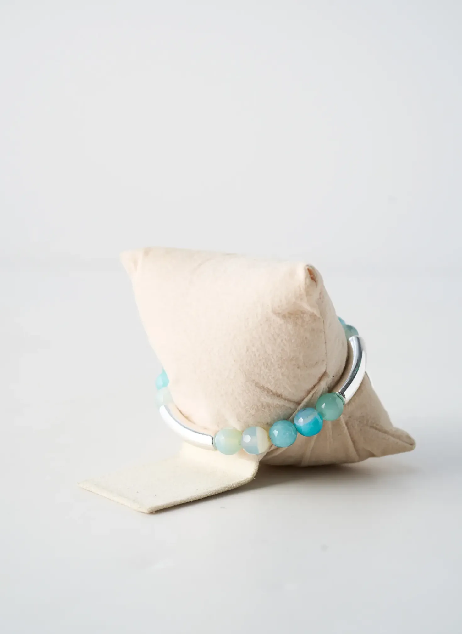 Bracelet Secret De Cuir Bleu