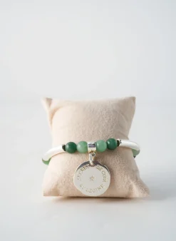 Bracelet Secret De Cuir Vert