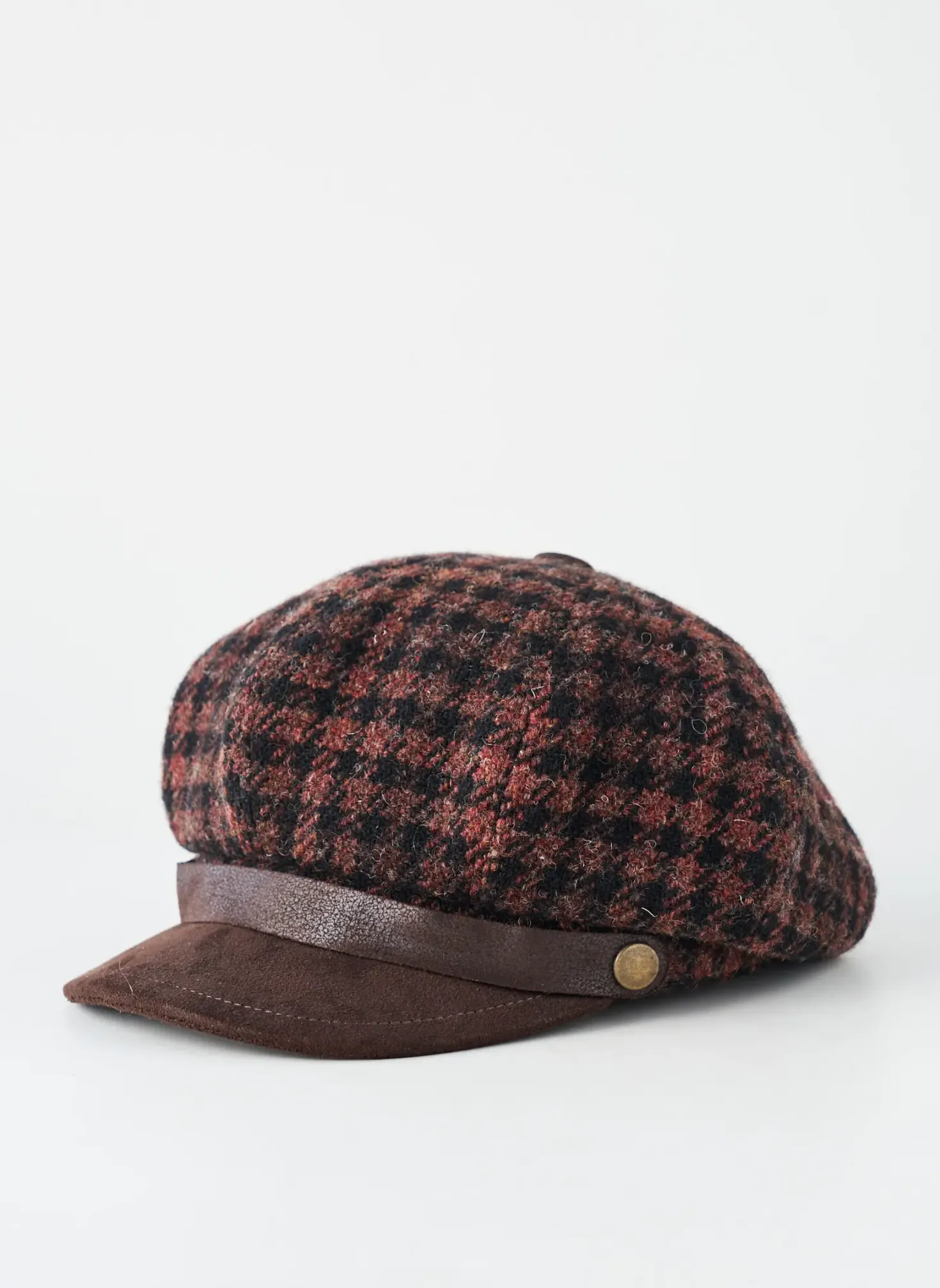 Casquette Herman Marron Fonce