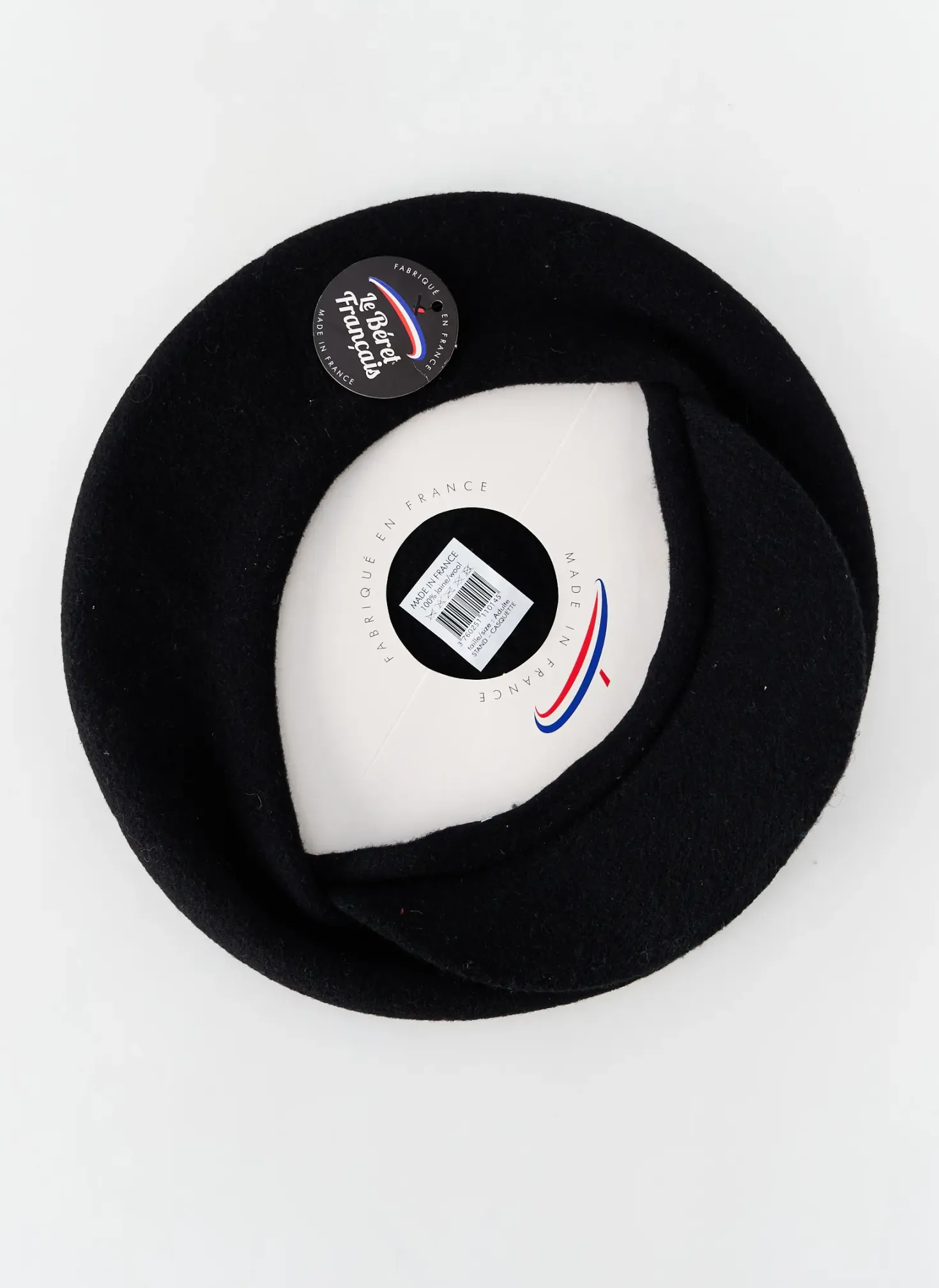 Casquette Le Beret Français Noir
