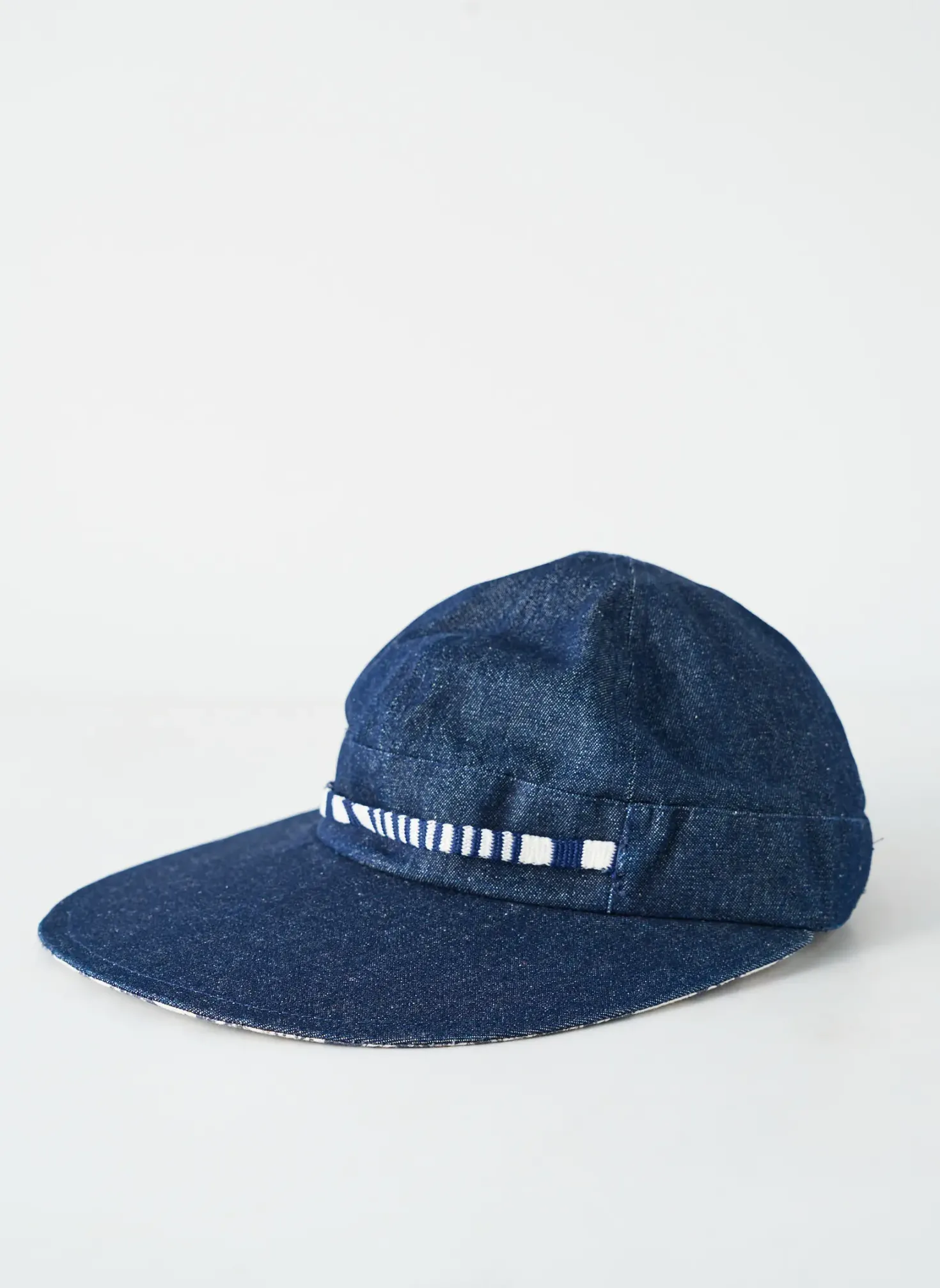 Casquette Taffta Bleu