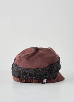 Casquette Taffta Marron