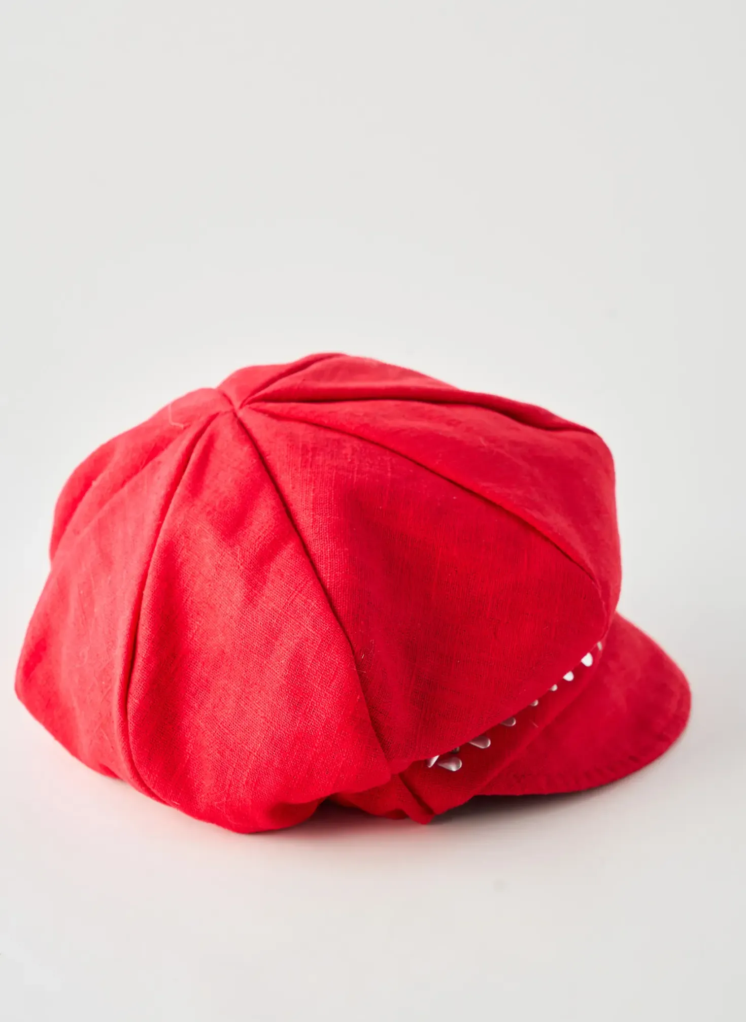 Casquette Tout En Tete Rouge