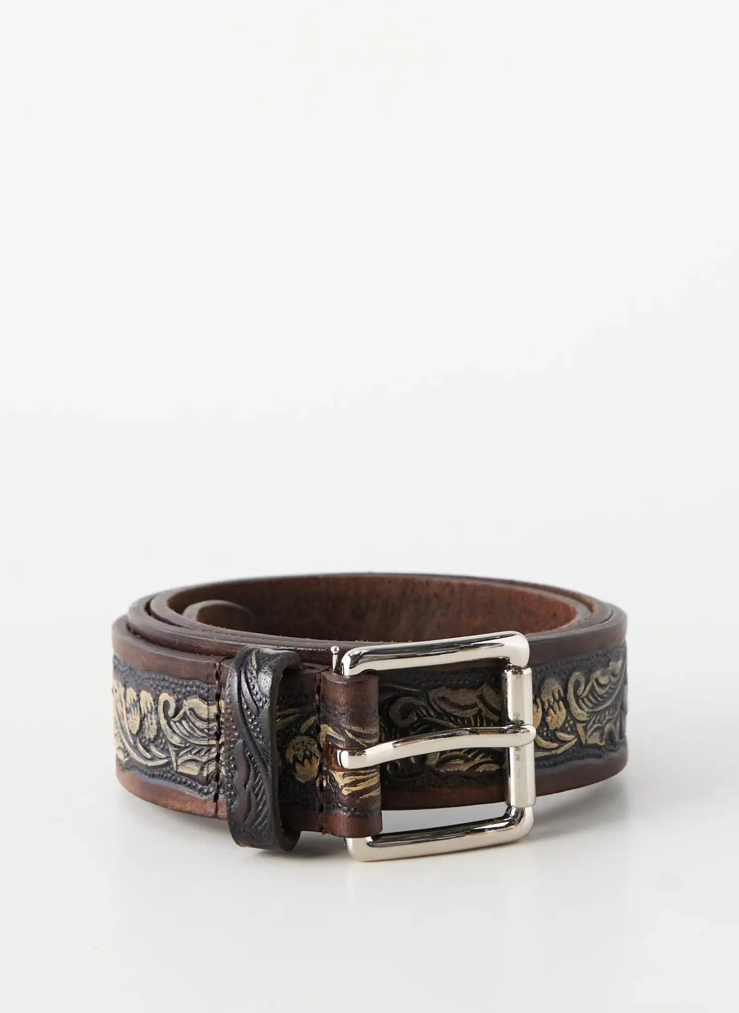 Ceinture Eleventy Marron