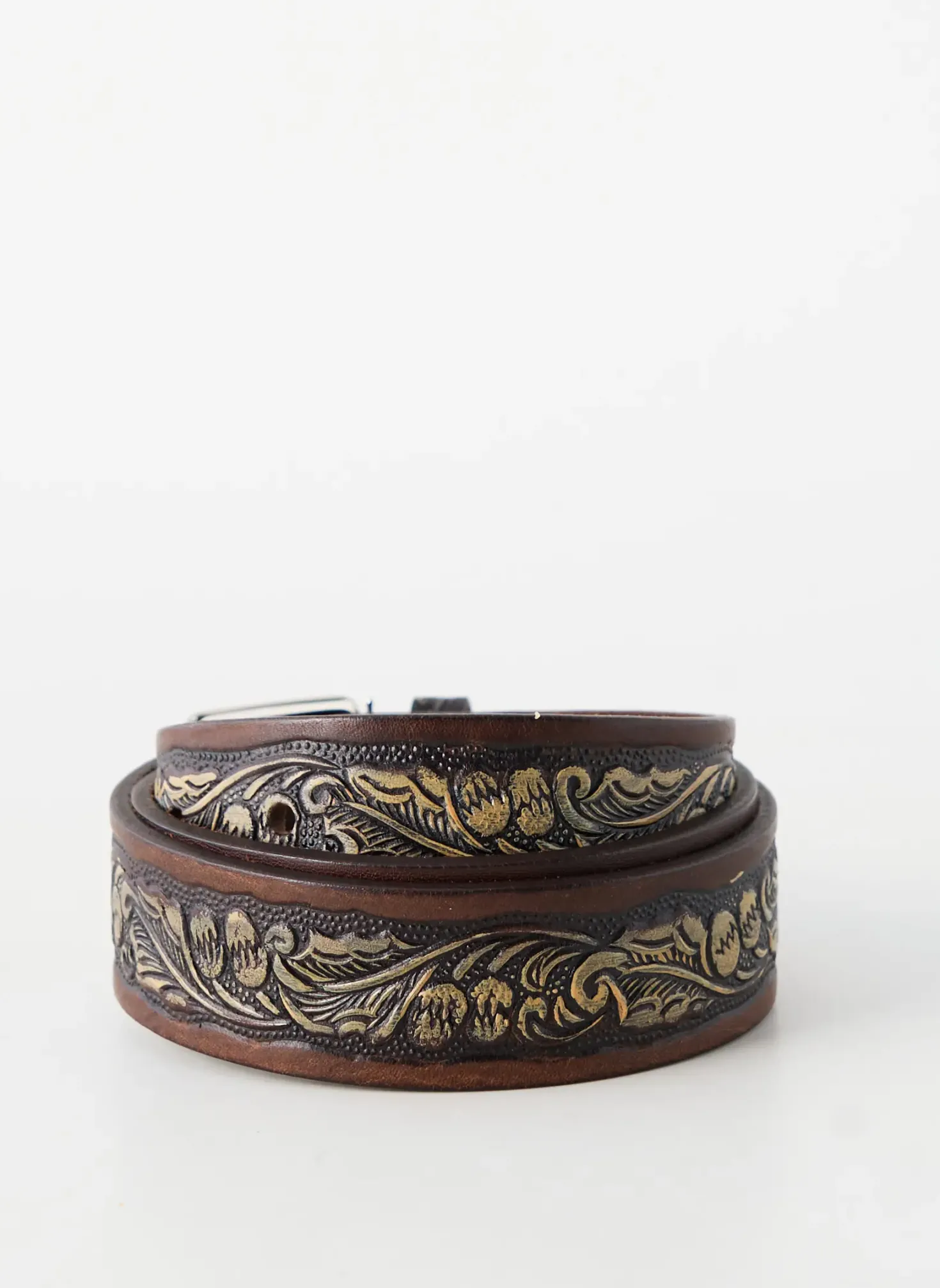 Ceinture Eleventy Marron