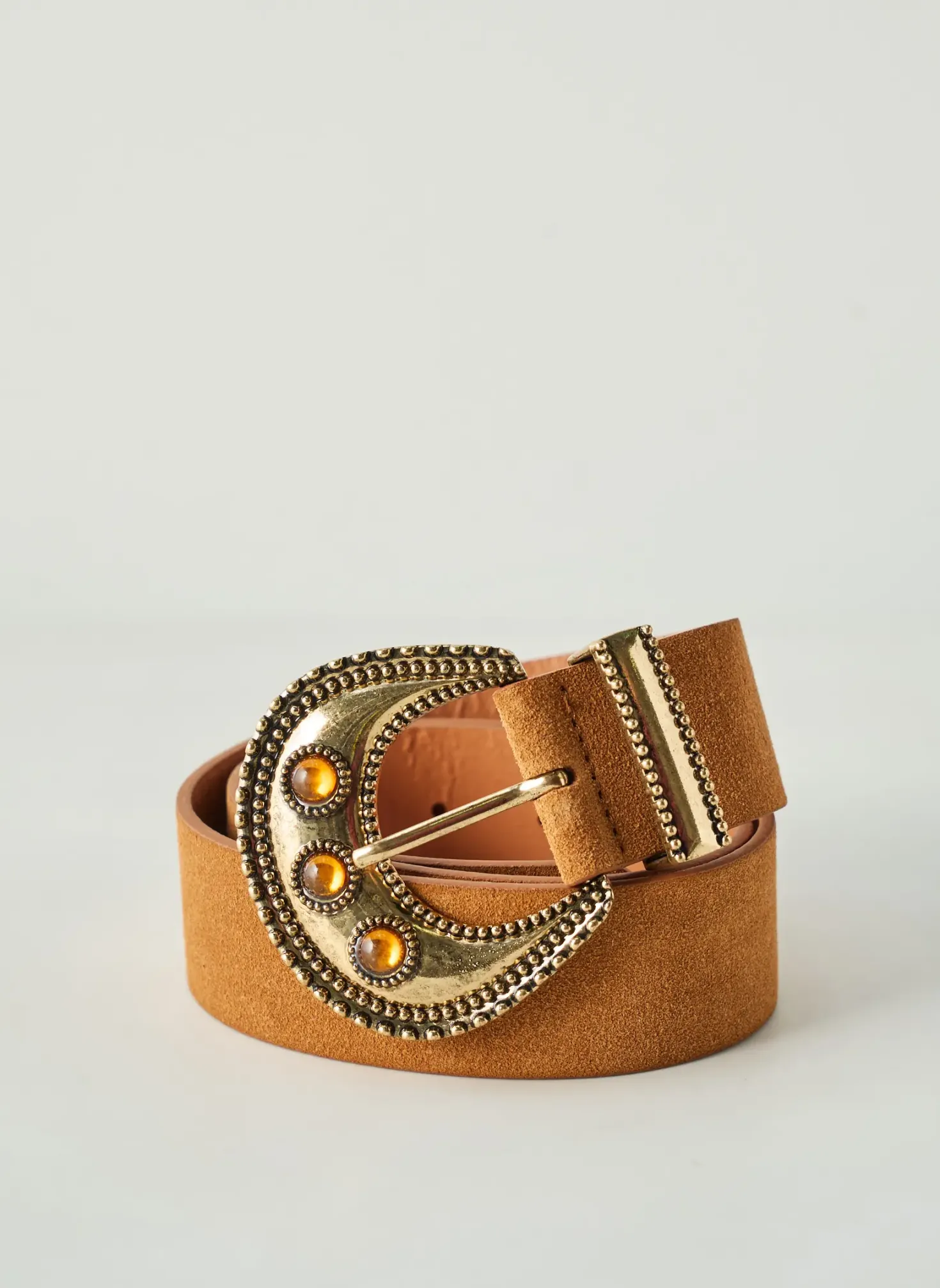 Ceinture Pieces Marron
