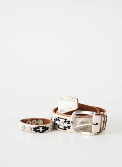 Ceinture Waitz Blanc