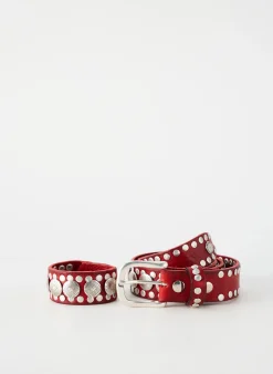 Ceinture Waitz Rouge