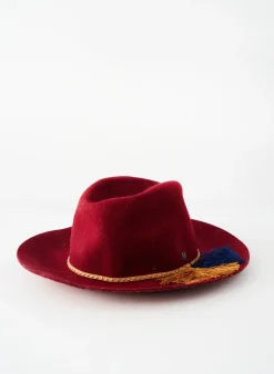 Chapeau Bonobo Jeans Rouge