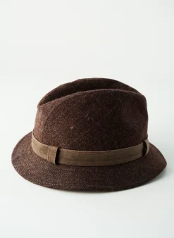 Chapeau Herman Marron