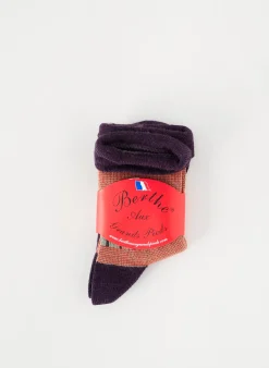 Chaussettes Berthe Aux Grands Pieds Violet