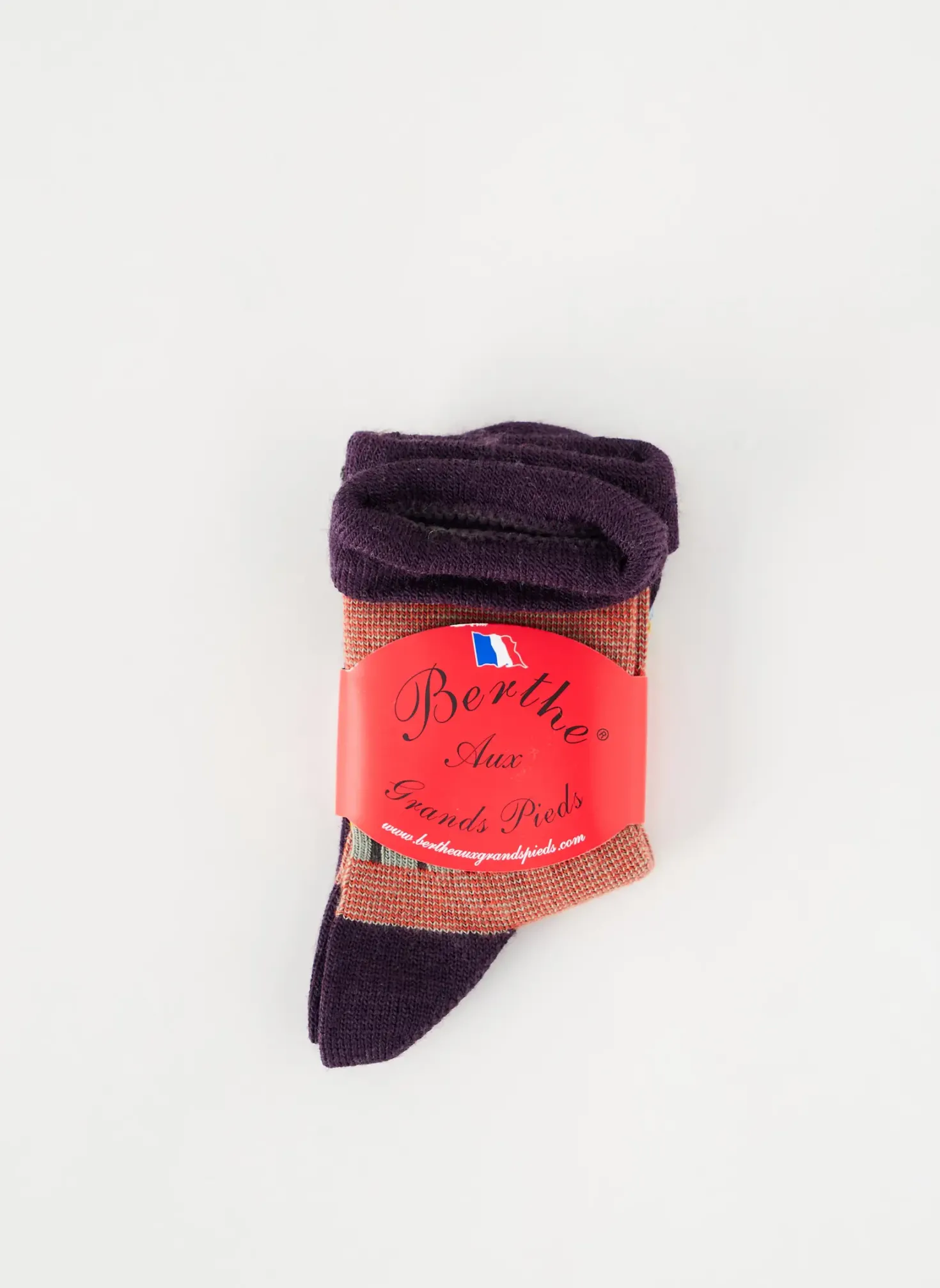 Chaussettes Berthe Aux Grands Pieds Violet