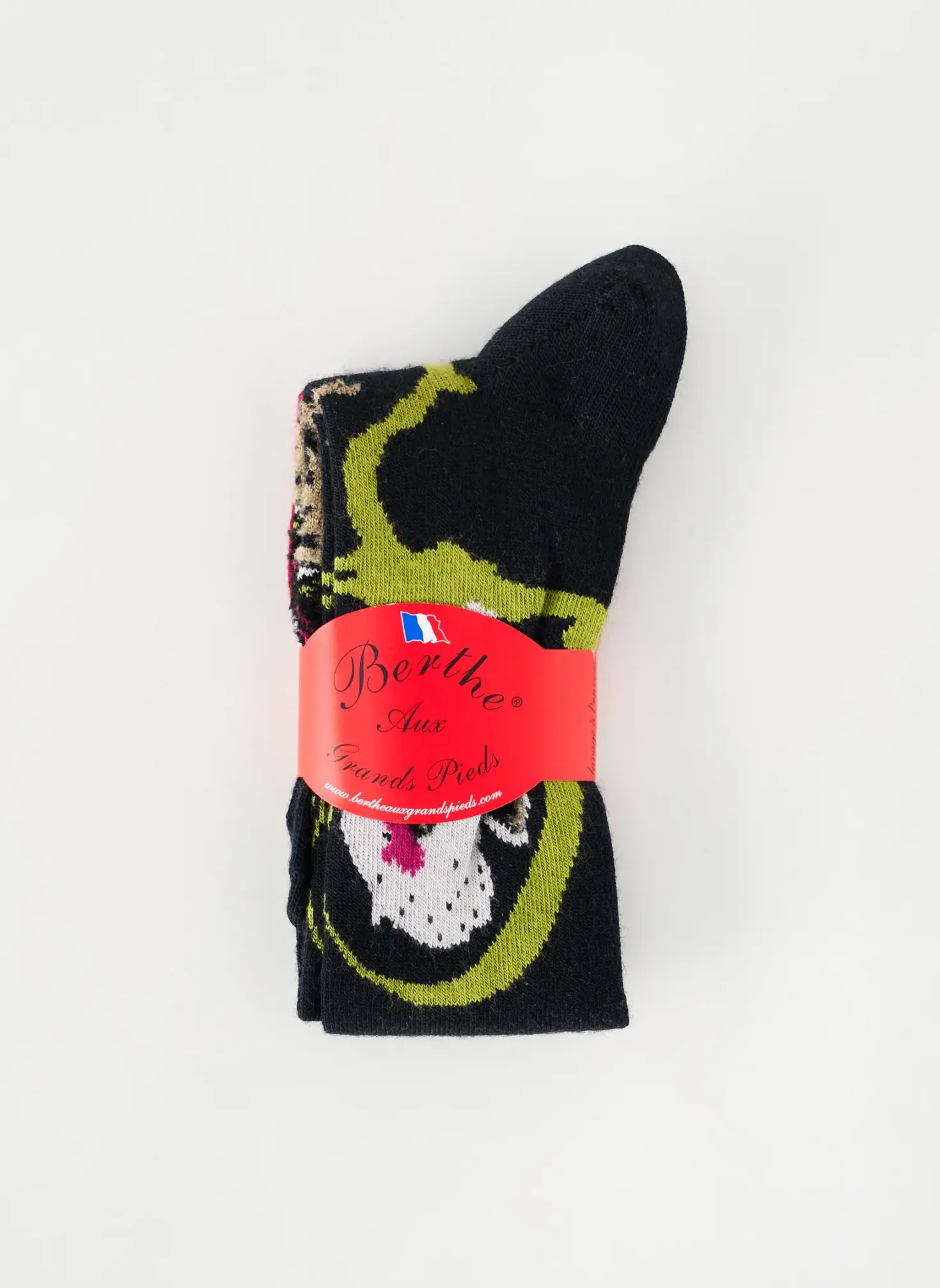 Chaussettes Berthe Aux Grands Pieds Noir