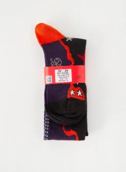 Chaussettes Berthe Aux Grands Pieds Violet