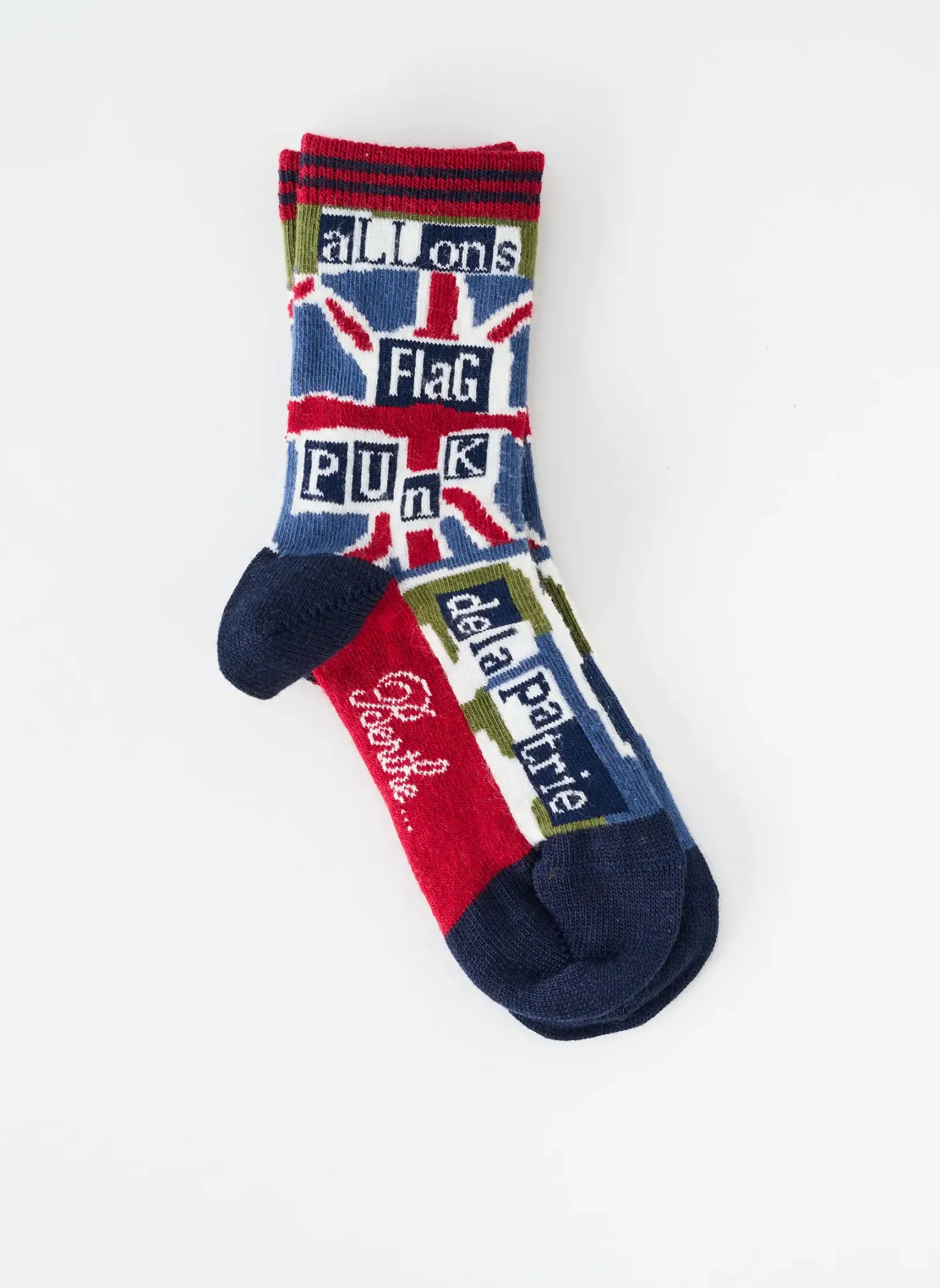 Chaussettes Berthe Aux Grands Pieds Bleu