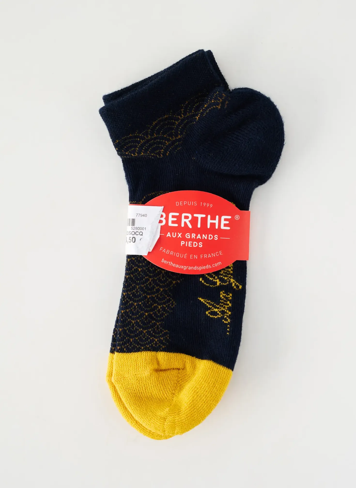 Chaussettes Berthe Aux Grands Pieds Jaune