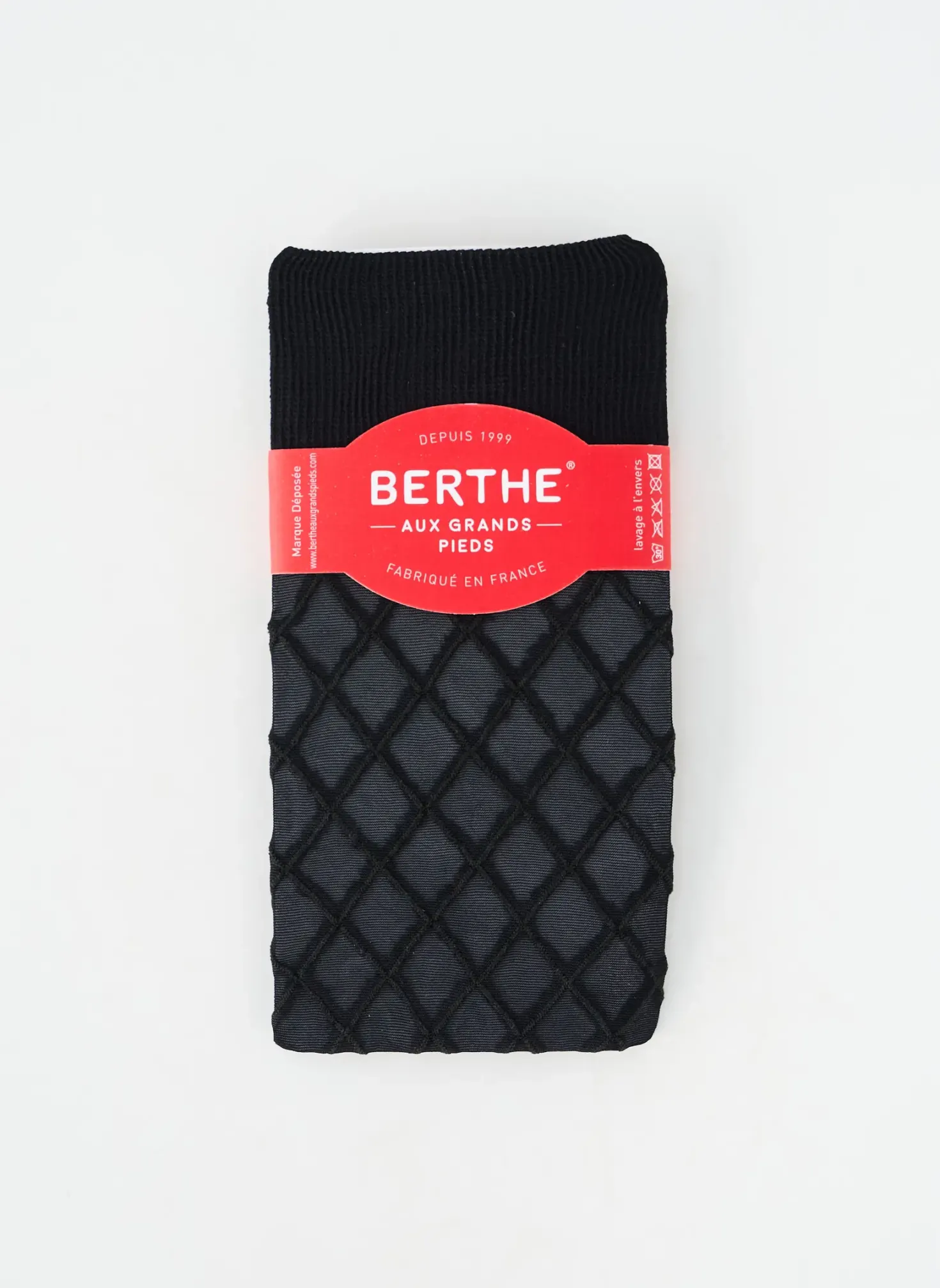 Chaussettes Berthe Aux Grands Pieds Noir