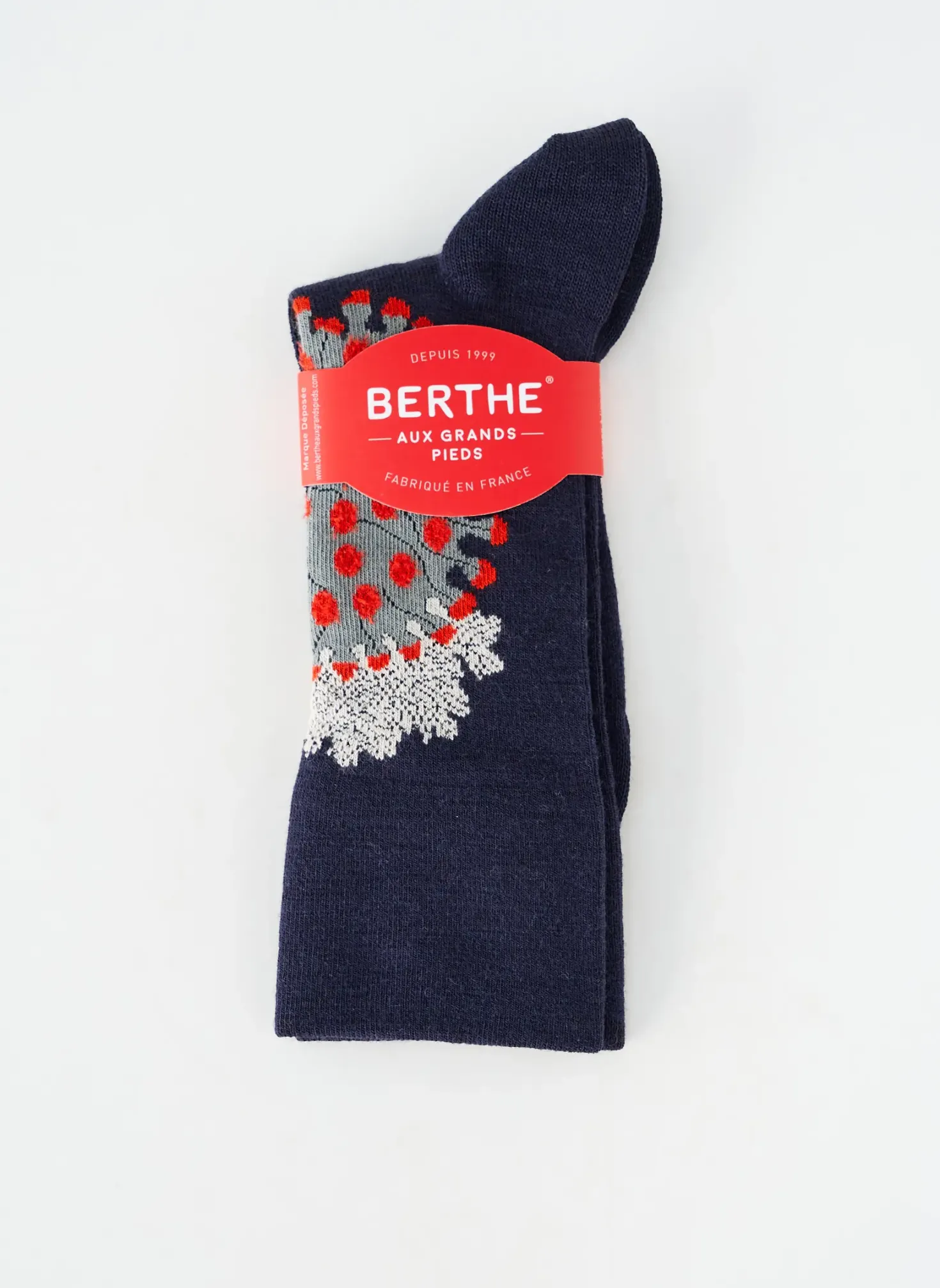 Chaussettes Berthe Aux Grands Pieds Bleu