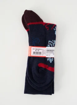 Chaussettes Berthe Aux Grands Pieds Bleu